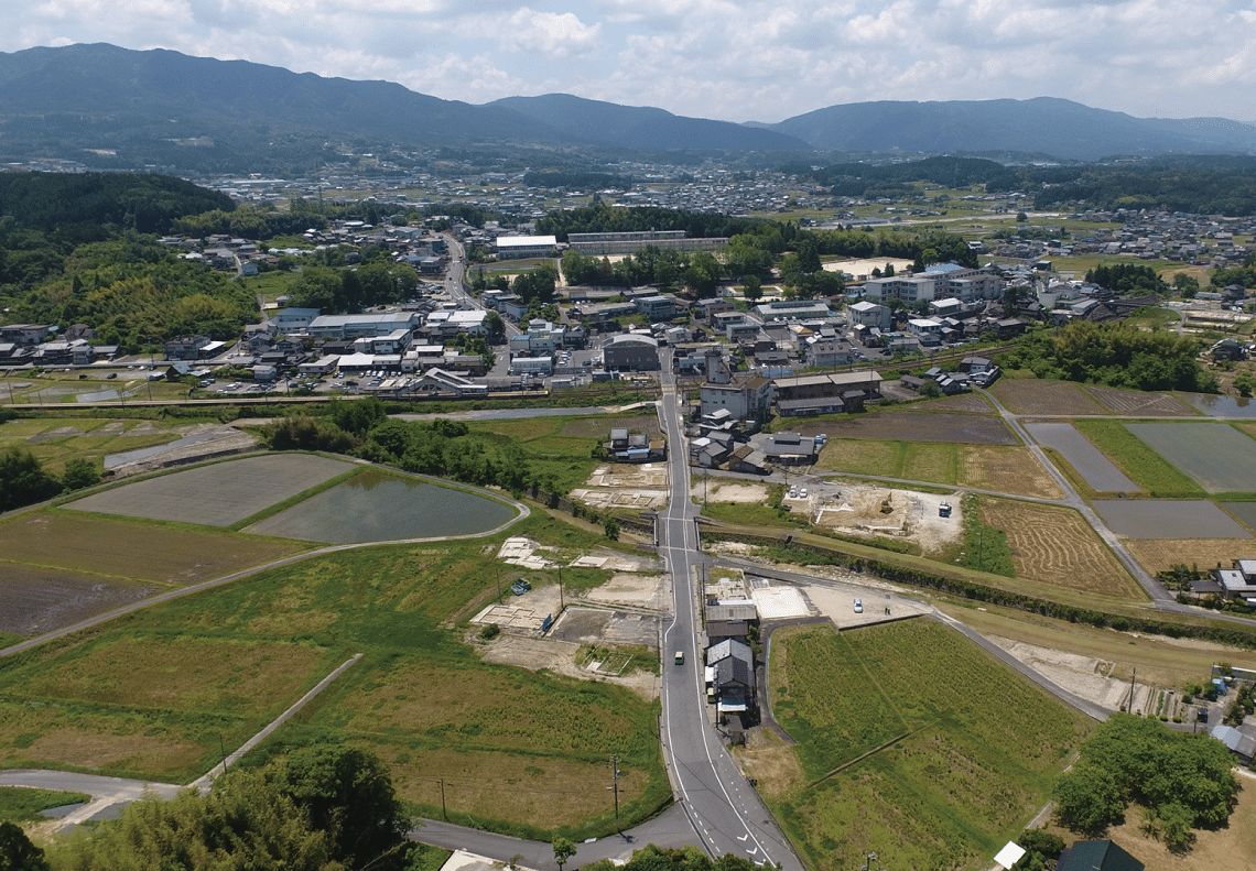 リニア中央新幹線の岐阜県駅が整備される地域・中津川市千旦林。