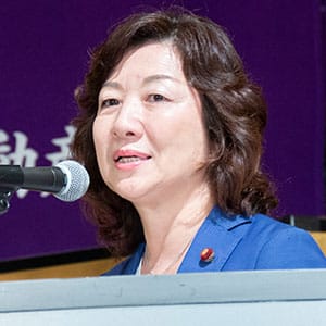野田聖子 全日本不動産政策推進議員連盟会長