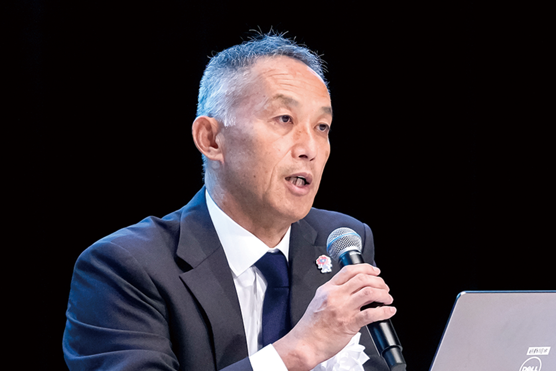 2025大阪・関西万博実行委員会 副委員長 疋田貞明（静岡県本部長）