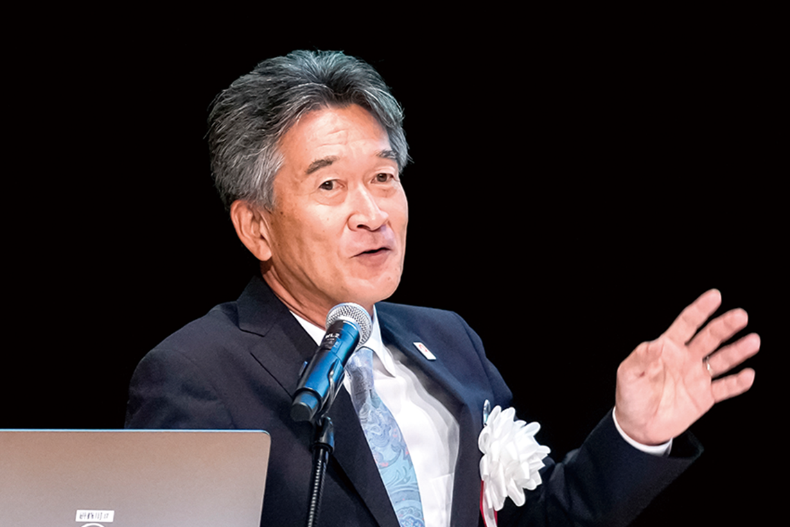 2025大阪・関西万博実行委員会 委員長 土田英明（沖縄県本部長）