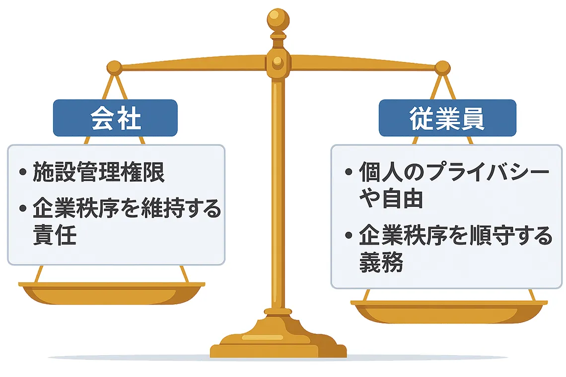 天秤のイラスト